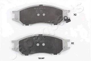 Гальмівні колодки дискові JAPANPARTS PA-150AF (фото 1)