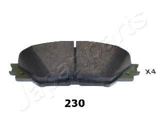 TOYOTA Тормозные колодки передн. RAV 4 06- JAPANPARTS PA-230AF