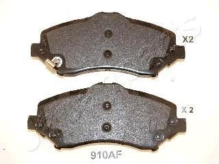 CHRYSLER Тормозные колодки Grand Voyager,Dodge Nitro,Cherokee 07- JAPANPARTS PA-910AF (фото 1)