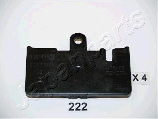 TOYOTA Тормозные колодки дисковые задн.Lexus LS (FE) 430 00- JAPANPARTS PP-222AF