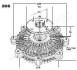 Сцепление вентилятора MITSUBISHI L200 96- JAPANPARTS VC-506 (фото 3)