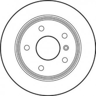 DB Диск гальмівний задн.Vaneo 01-,W168 97- JURID 562149JC