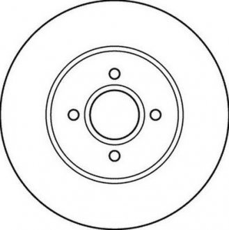 FORD Диск тормозной передн.Mondeo III 00- JURID 562206JC