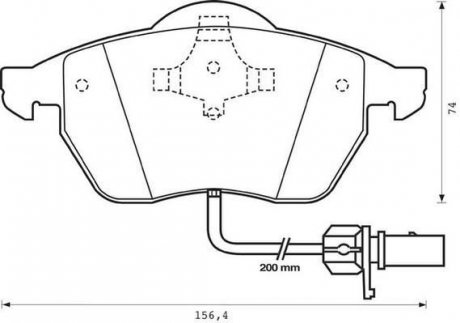 VW Тормозные колодки передн.Sharan 00-Ford GalaxySeat JURID 573022J