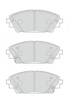 MAZDA Тормозн.колодки передн.Mazda 3 13- JURID 573611J