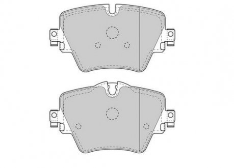 BMW Тормозные колодки передн.1 F40,2,3 G20,4,5 G30,X1 F48,X2,X3 G01,X4 JURID 573612J