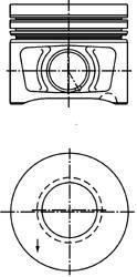 Поршень KOLBENSCHMIDT 40 387 600