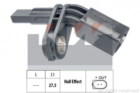 Датчик ABS KW 460 172