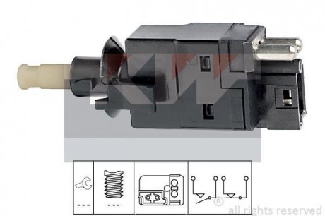 Выключатель фонаря сигнала торможения KW 510 088