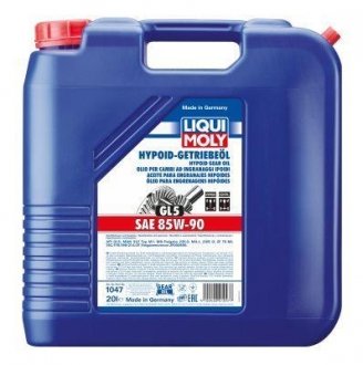 Олива трансмісійна Hypoid-Getriebeol GL5 85W-90 20L LIQUI MOLY 1047 (фото 1)