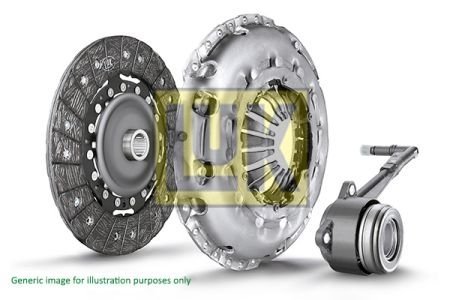 Сцепления (к-кт.) DB111-115, 110kwt (с выжимным) LuK 624 3162 34 (фото 1)