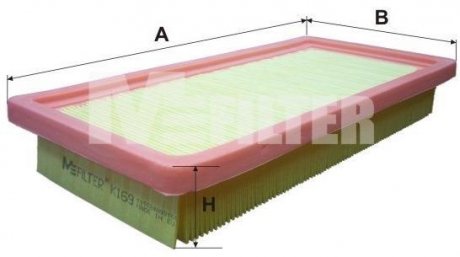 Фильтр воздушный Corolla/Rav 4 1.6-2.0 -05 M-FILTER K 169