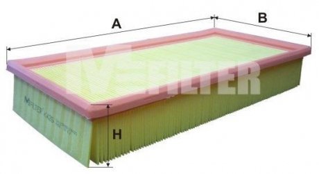 Фильтр воздушный Volvo S40/V40 1.9 DI 00- M-FILTER K 426 (фото 1)