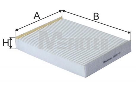 Фільтр салону Dokker/Lodgy 12- M-FILTER K 9114