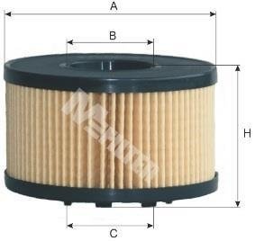 Фильтр масляный Transit (V184) 00-06 M-FILTER TE 624