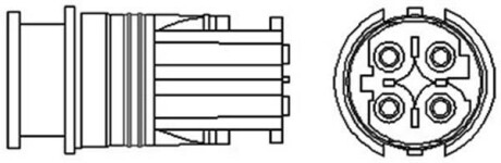 BMW Кисневий датчик 3 (E36), 5 (E39), 7 (E38) MAGNETI MARELLI 466016355023 (фото 1)