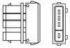 MAGNETI MARELLI лямбда-зонд (3 конт.) +1 подогрев VW 1,8/2,0 SEAT 2,0 HONDA 1,8-2,2 466016355069