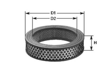 Фильтр воздушный вставка AUDI 80/100 VW Golf II 1,1/1,3, Passat CITROEN (круг) MAGNETI MARELLI 71758586