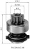 MAGNETI MARELLI Бендикс (z=10) FIAT 1,7D OPEL 1,7D RENAULT Safrane 2,2D [940113020191] AMB0191