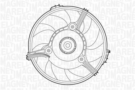 Электровентилятор AUDI [069422263010] MAGNETI MARELLI MTC263AX (фото 1)