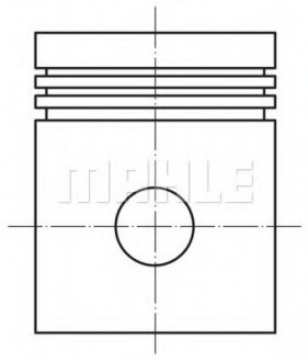 Поршень Mahle FORD/VOLVO Focus,Mondeo,Fiesta,C30,S40,S80,V50 2,0i 16V 00- MAHLE / KNECHT 0156100