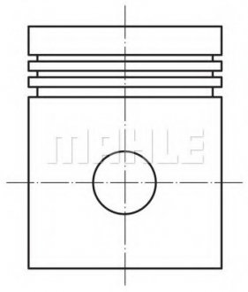 Поршень MAHLE / KNECHT 022 27 00