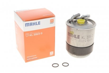 Фильтр топливный, 2.2-3.0CDI 06-09 (+отв. датчика воды) MAHLE / KNECHT KL 228/2D