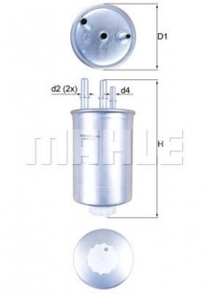 Фільтр палива MAHLE / KNECHT KL 505