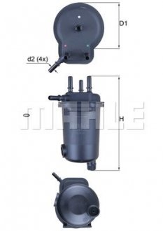 Фільтр паливний MAHLE / KNECHT KL600D