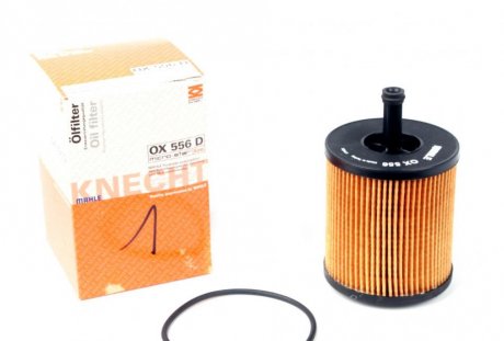 Фільтр олив. (Knecht-Mahle) MAHLE / KNECHT OX 556D