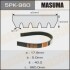 Ремень поликлиновой 5PK- 960 (5PK960) MASUMA