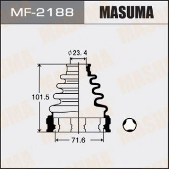 Пильовик шрусу внутрішнього Toyota Camry (01-11), Corolla (01-04), Highlander (00- MASUMA MF2188