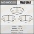 Колодки тормозные передн HYUNDAI i20 (14-21), KIA CEED (12-20) (MSK0025) MASUMA