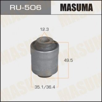 Сайлентблок важеля заднього поперечного Mitsubishi Carisma, Colt, Lancer (-04) (RU-506) MASUMA RU506