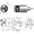 MEATDORIA DB Втягивающее реле стартера W202/210 VW LT 2,3 96- 46044