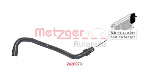 Шланг резиновый METZGER 2420073