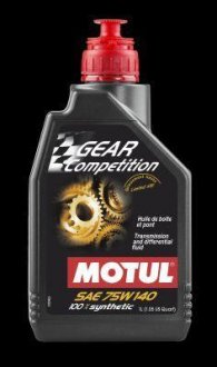 Масло трансмиссионное Gear FF Competition 75W140 1L MOTUL 105779