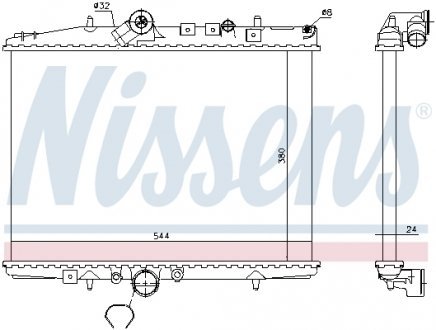 Радіатор NISSENS 61294A (фото 1)