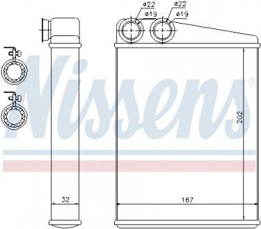 Отопитель NISSENS 72046