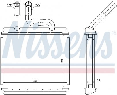 Отопитель NISSENS 76507