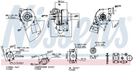 Турбокомпресор NISSENS 93037