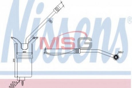 Осушитель NISSENS 95330