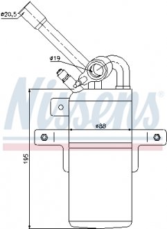 Осушитель NISSENS 95331