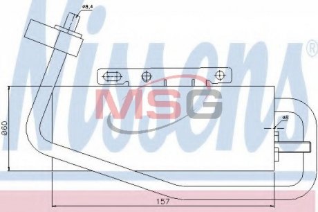 Осушитель NISSENS 95338