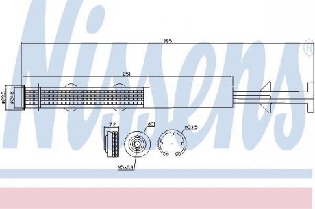 Осушитель кондиционера NISSENS 95403