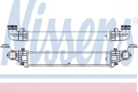 Радиатор NISSENS 96785