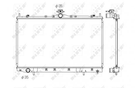 Радиатор NRF 53431