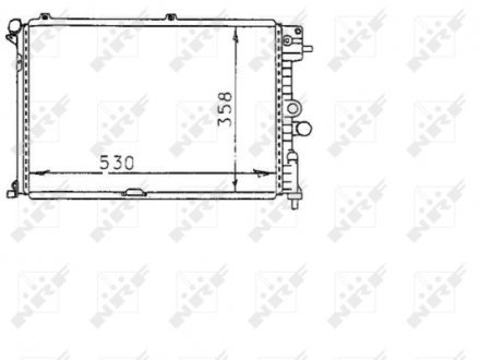 Радиатор NRF 58974