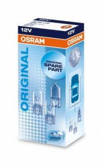 Автолампа Ultra Life W5W W2, 1x9, 5d 5 W прозора OSRAM 2825ULT (фото 1)