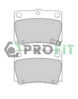 Колодки тормозные дисковые PROFIT 5000-1570